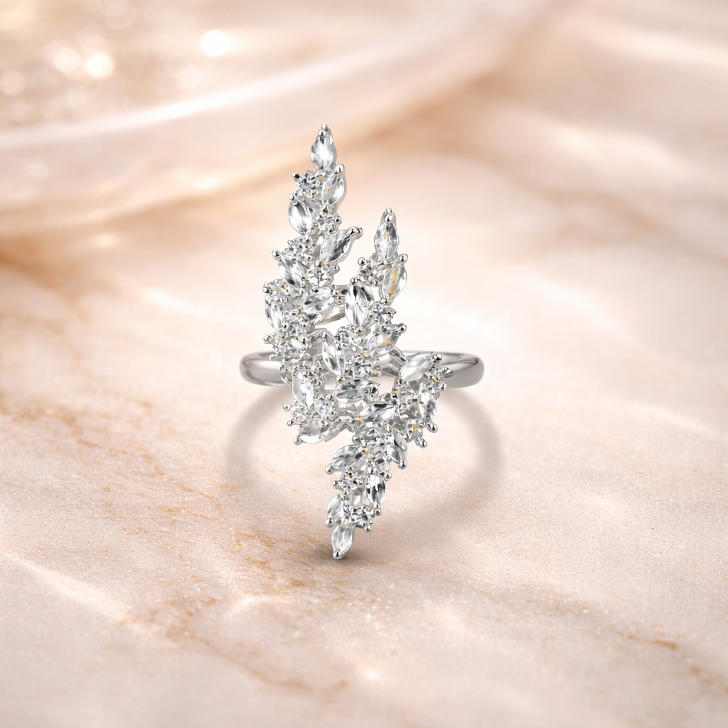 Elite Glittering Women Ring