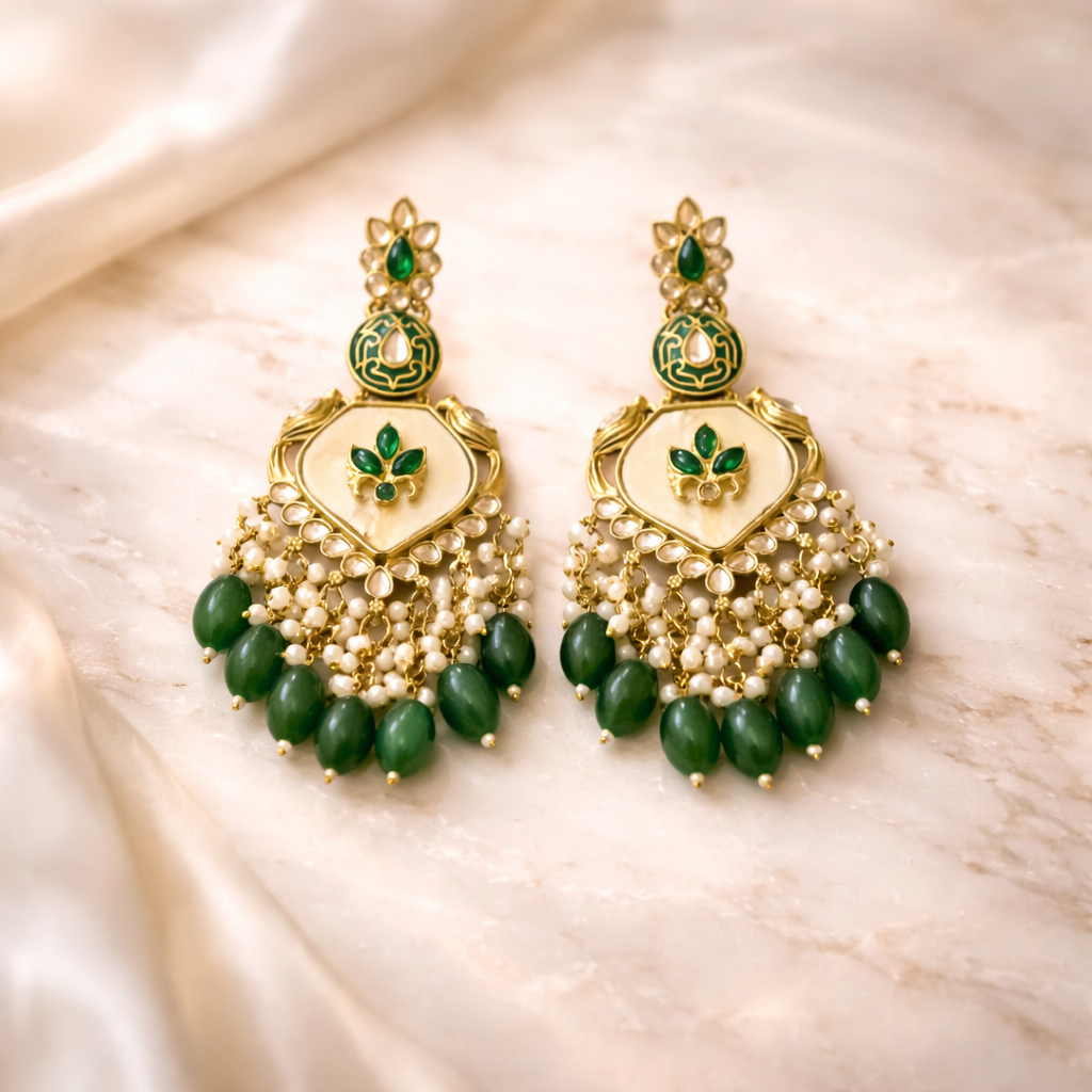 Vintage Style Chandelier Earrings