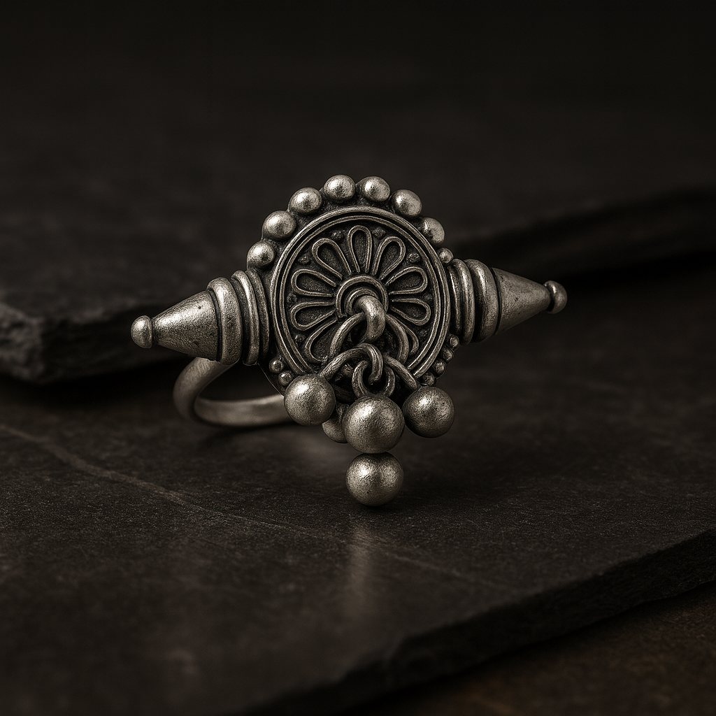 Oxidised Ring for Women and Girls for All Seasons