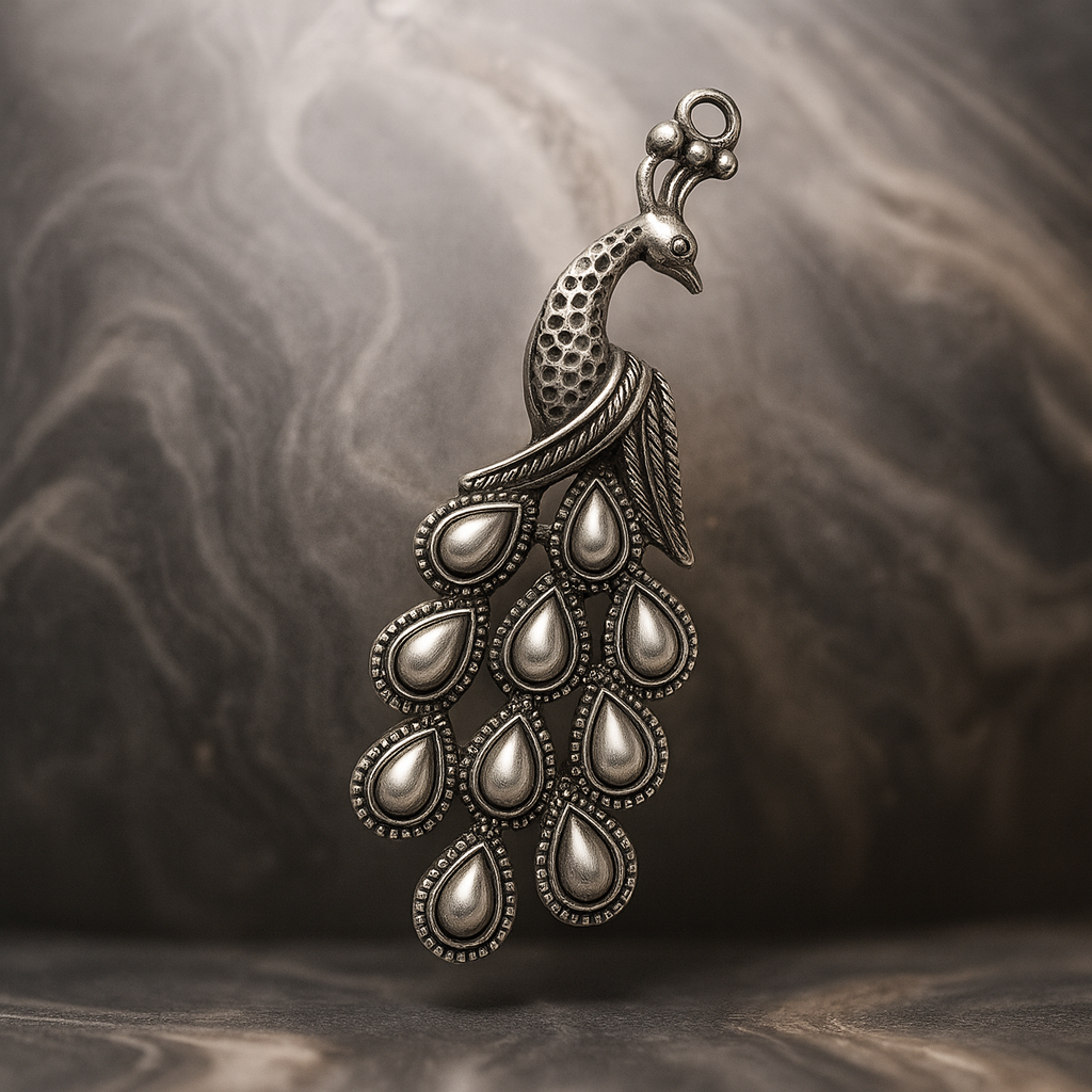 Oxidised Peacock Ring for All Seasons