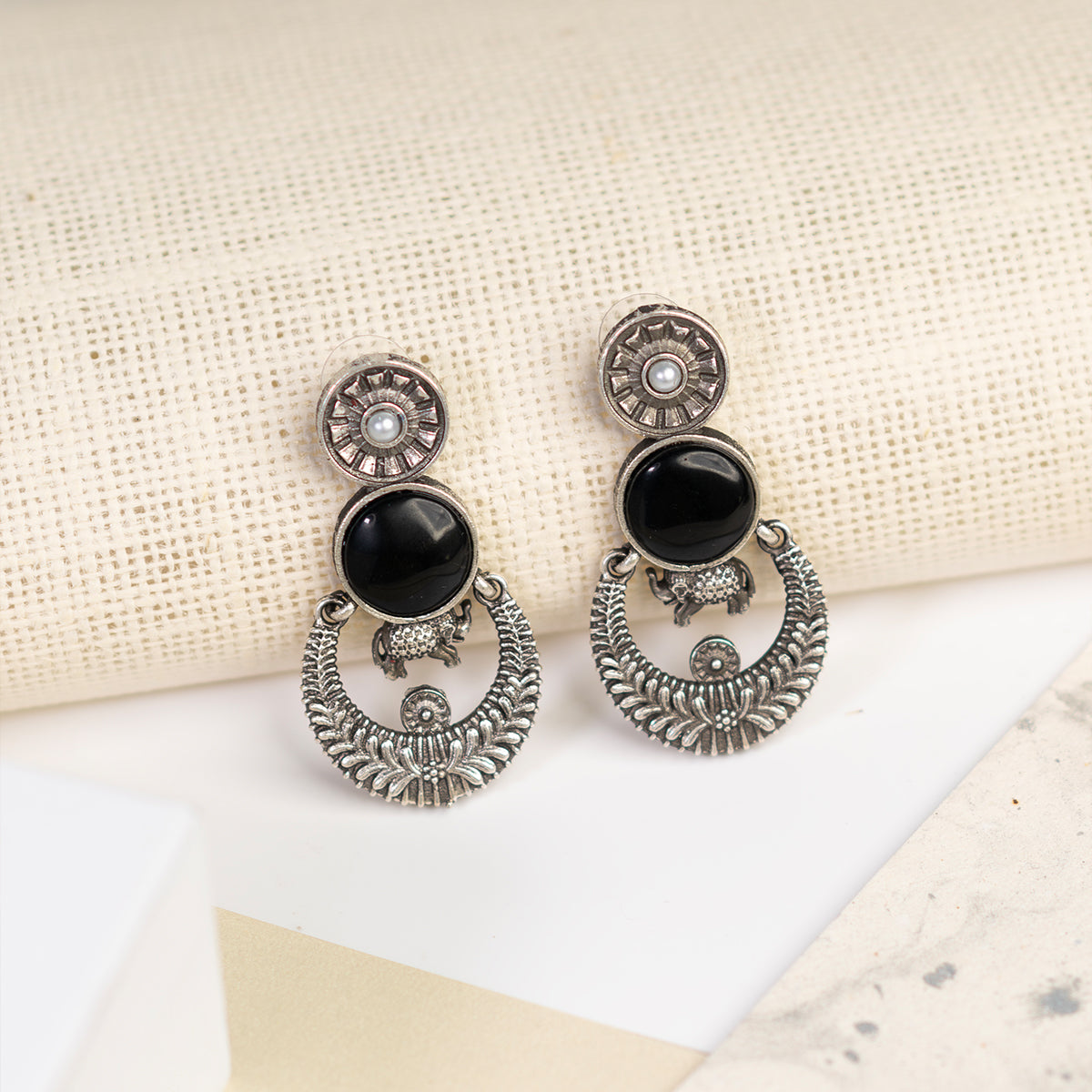 Oxidised Trendy Jhumka
