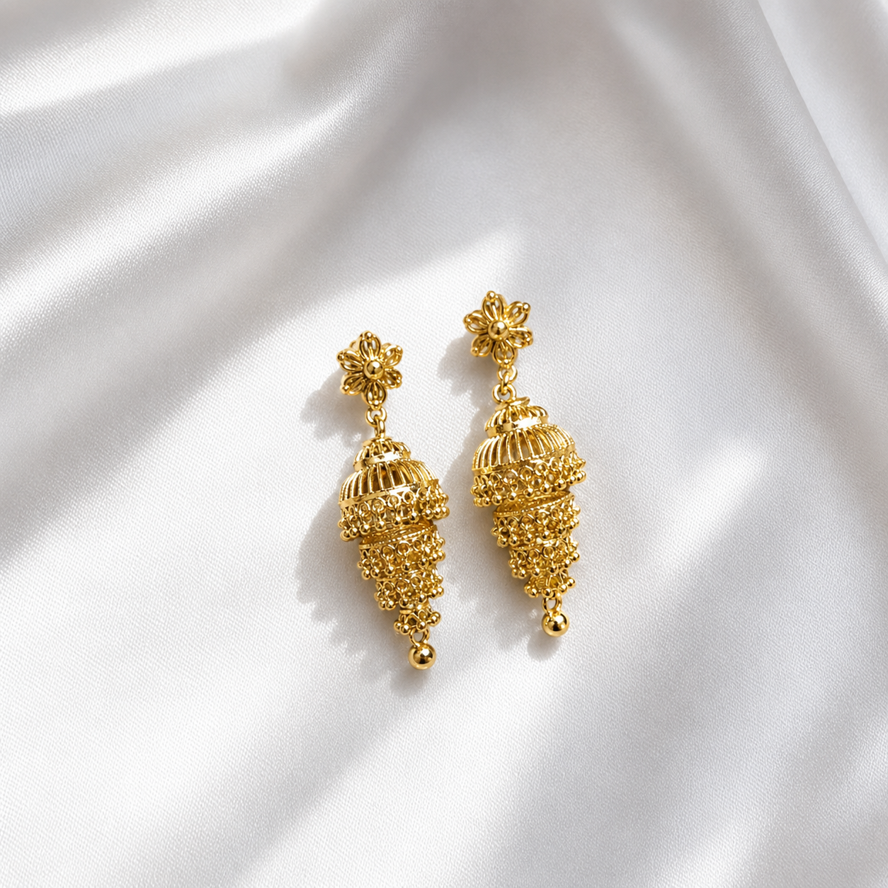 Gold Plated Premium Jhumka Earring