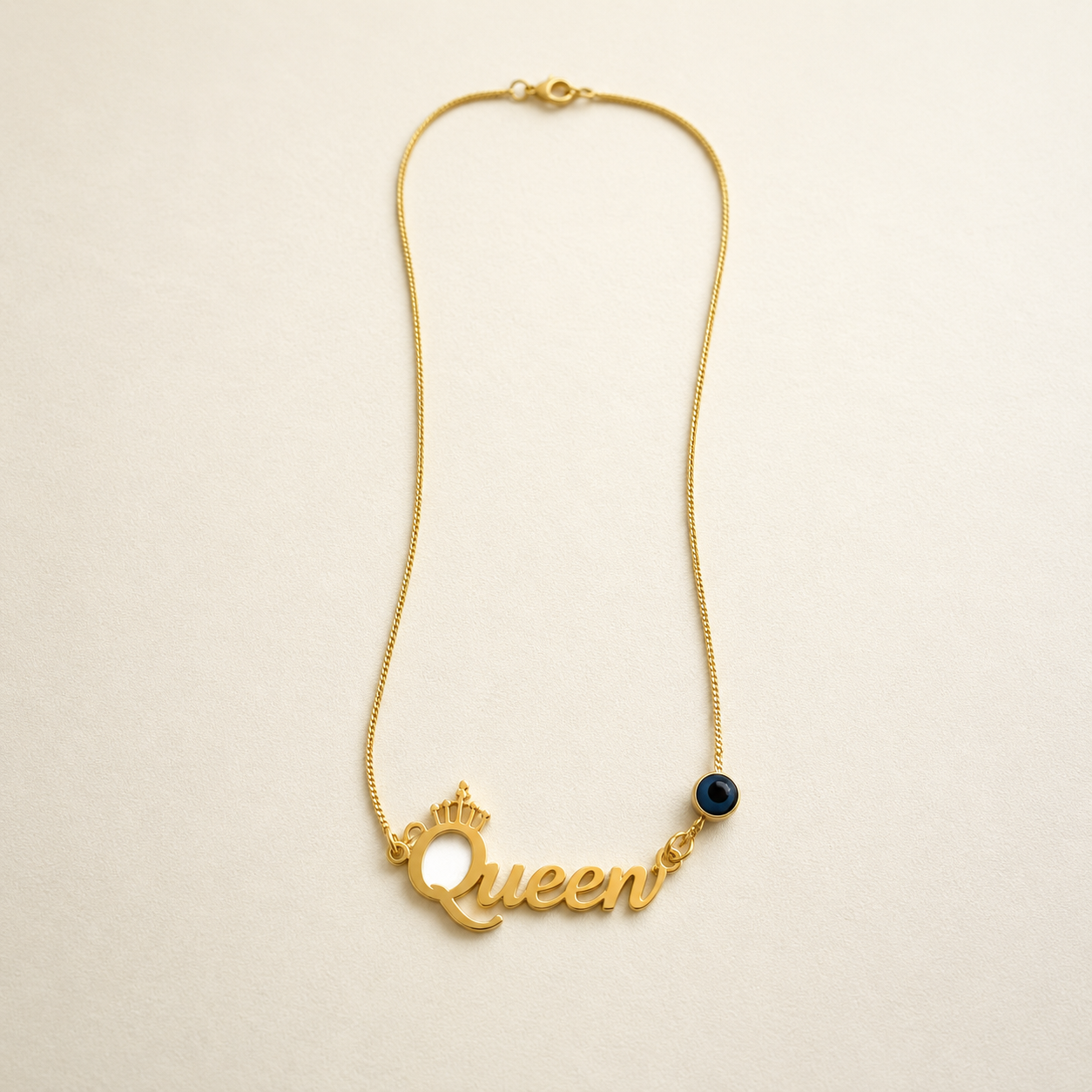 Queen Evil Eye Chain for Women