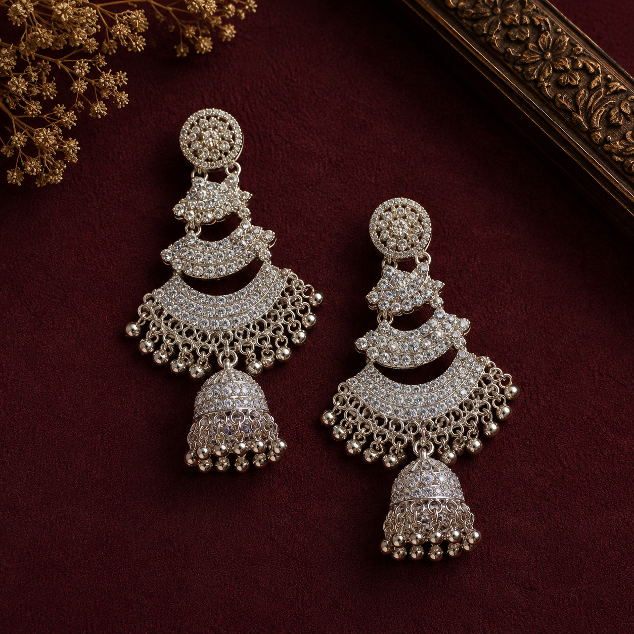 Traditional Kashmiri Dangler Earring