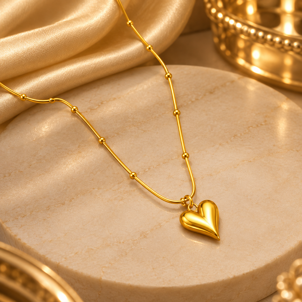 Heart Shaped Trendy Minimal Locket for Pretty Women